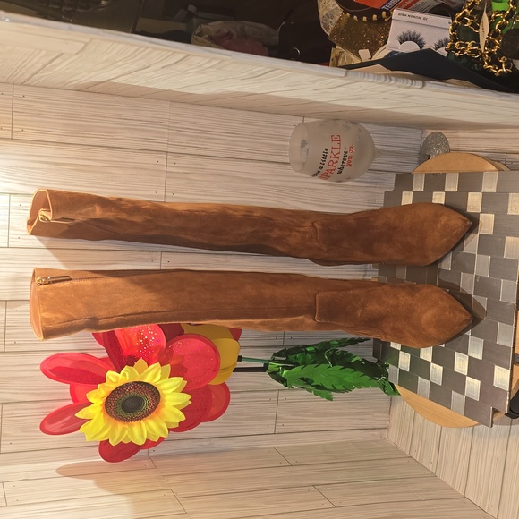 L'AGENCE LENA II TALL LEATHER/SUEDE BOOTS - Picture 6 of 13